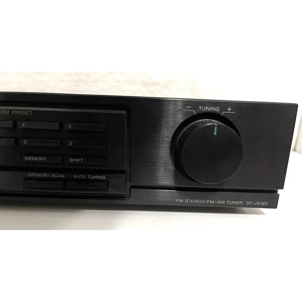 SONY ST-JX301 Quartz Lock Digital Synthesizer Stereo AM/FM